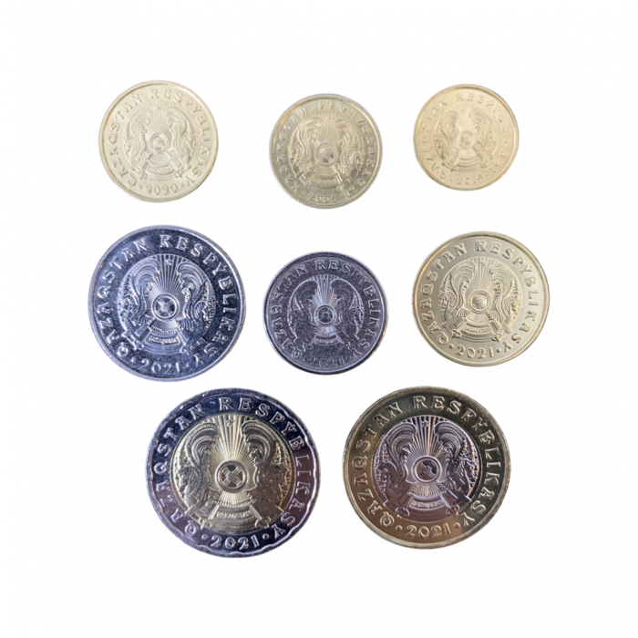 Kazajstán - juego de 8 monedas - Imagen 2