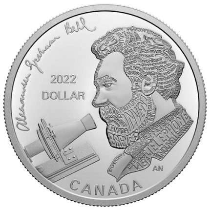 Kanadan hopeakolikko 2022 - Alexander Graham Bell