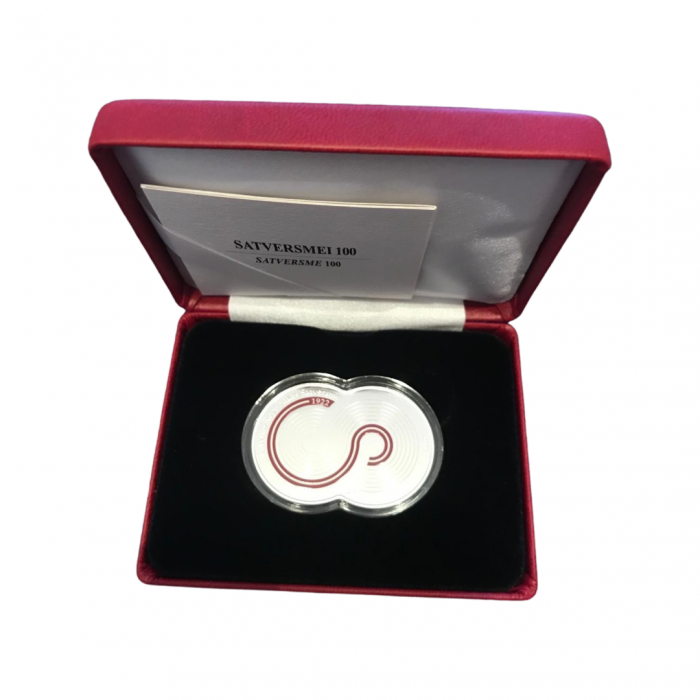 Moneda 5 euro plata Letonia 2022 - Constitución de la República de Letonia - Imagen 3