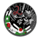 Серебряная монета 5 евро Литва 2022 - Сказка «Зуйкис Пуйкис»