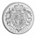 5 libras Gran Bretaña 2022 - Jubileo de platino del reinado de Su Majestad la Reina Isabel II - Imagen 2