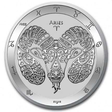 Tokelau Moneta Argento 2022 - Ariete (Segni Zodiacali)