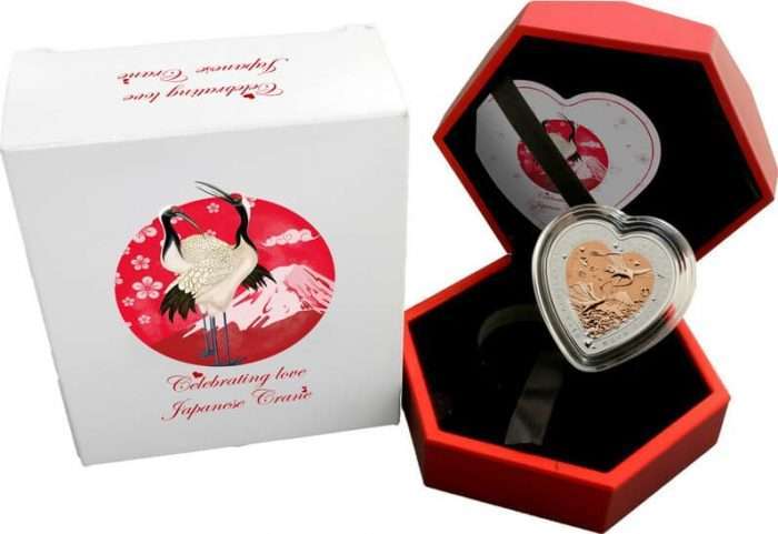 Moneda de plata 1 dólar Fiyi 2022 - Celebracion del Amor - Imagen 3