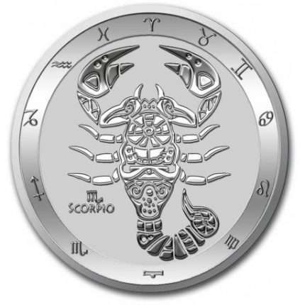 Moneda de Plata Tokelau 2022 – Escorpio (Signos del Zodíaco)