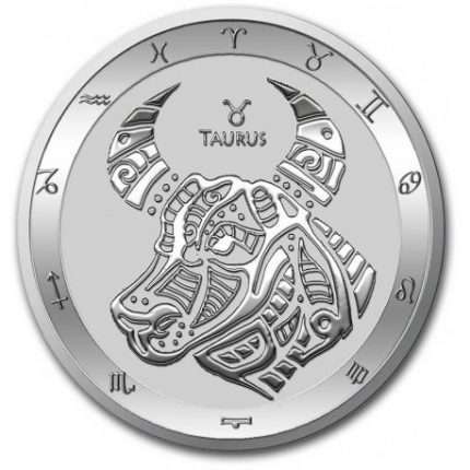 Moneda de Plata Tokelau 2022 – Tauro (Signos del Zodíaco)