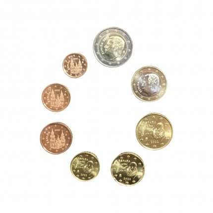 Hispaania 2022. aasta euro set UNC
