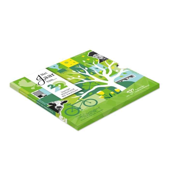 Cartera bancaria monedas euro 2022 Países Bajos BU - Imagen 2