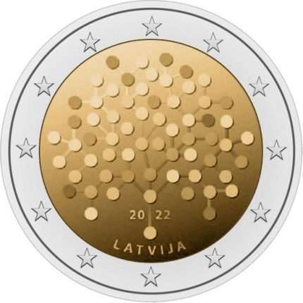 2 euro Lettonia 2022 - Alfabetizzazione finanziaria