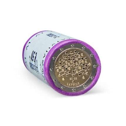 Rollo 2 euros Letonia 2022 - Educación Financiera