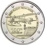Rotolo 2 euro Malta 2015 - 100 anni del primo volo aereo da Malta