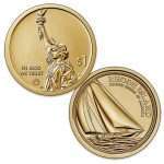 1 доллар США 2022 Род-Айленд - Яхта Reliance Натанаэля Херрешоффа