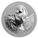 Moneta d'Argento 1$ Isole Vergini Britanniche 2022 - Pegaso