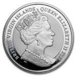 Moneta d'Argento 1$ Isole Vergini Britanniche 2022 - Pegaso - immagine 2