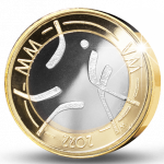 5 euros 2022 Finlandia - Campeonato del mundo de hockey sobre hielo