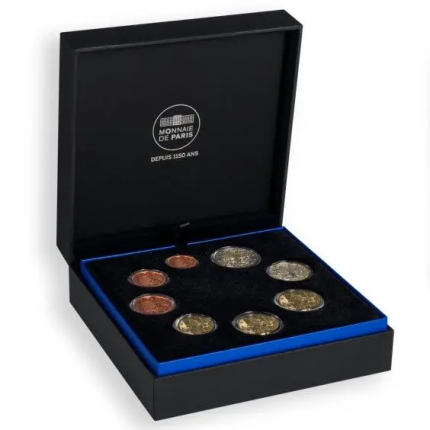 Cartera banco monedas euro Francia 2022 PROOF