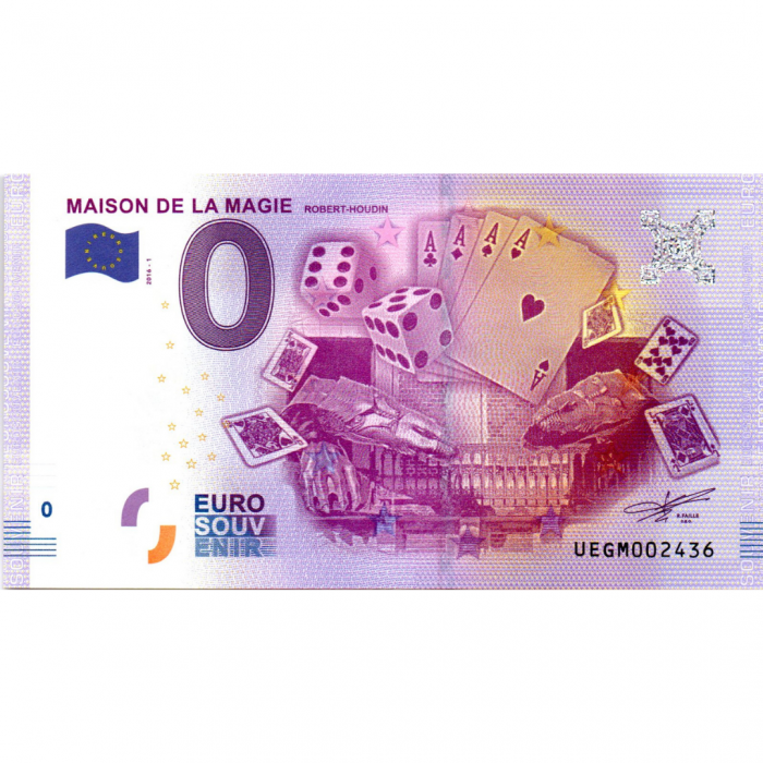 0 euro Francia 2016 - Casa della Magia - immagine 1