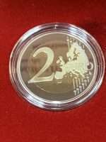 2 евро Монако 2013 Proof - 20-ти летие вступления Княжества Монако в ООН — изображение 3