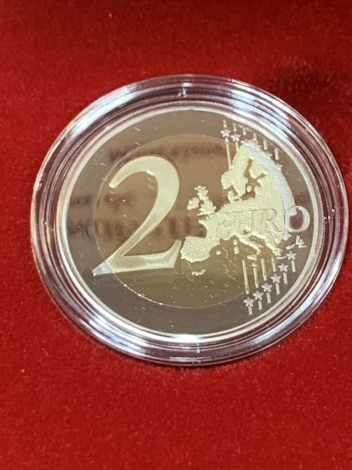 2 euro Monaco 2013 Proof - 20° anniversario dell'adesione del Principato di Monaco all'ONU - immagine 3