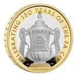 Серебряная монета 2£ Великобритания 2022 - 150 лет Кубку Англии — изображение 2