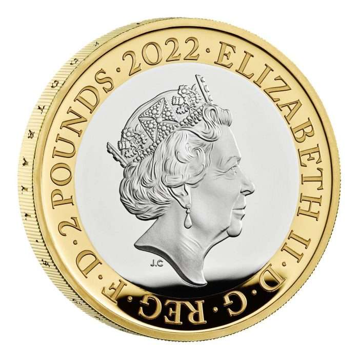 Moneda de Plata de £2 Reino Unido 2022 - 150 Aniversario de la Copa FA - Imagen 3