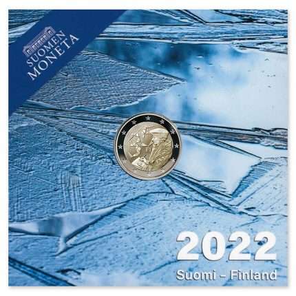 2 euro Finlandia 2022 - 35° anniversario di Erasmus PROOF