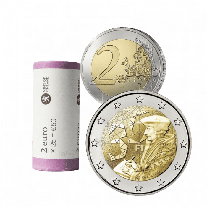 RULL 2 euro Soome 2022 - Erasmuse programmi 35. aastapäev - Image 1
