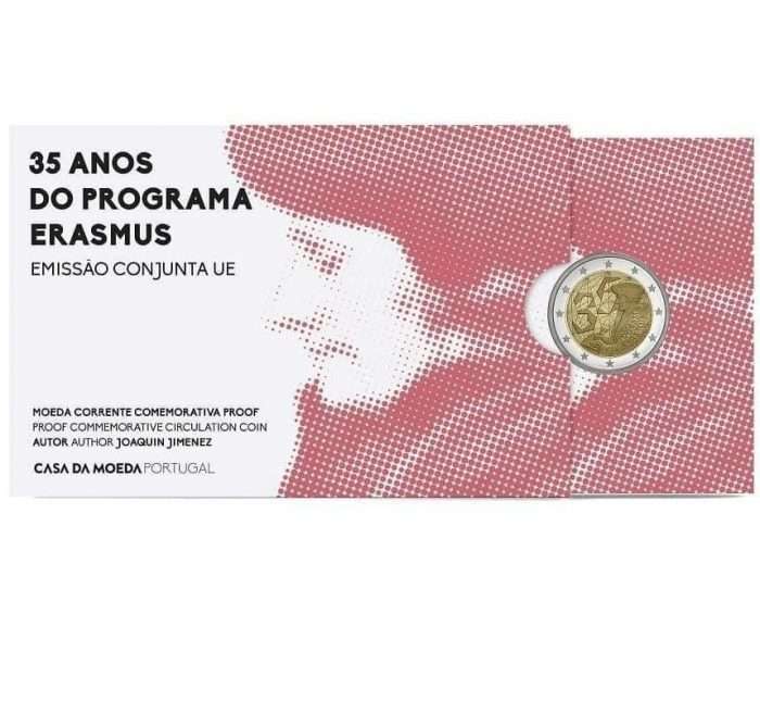 2 eurot Portugal 2022 – Erasmus programmi 35. aastapäev PROOF - Image 1