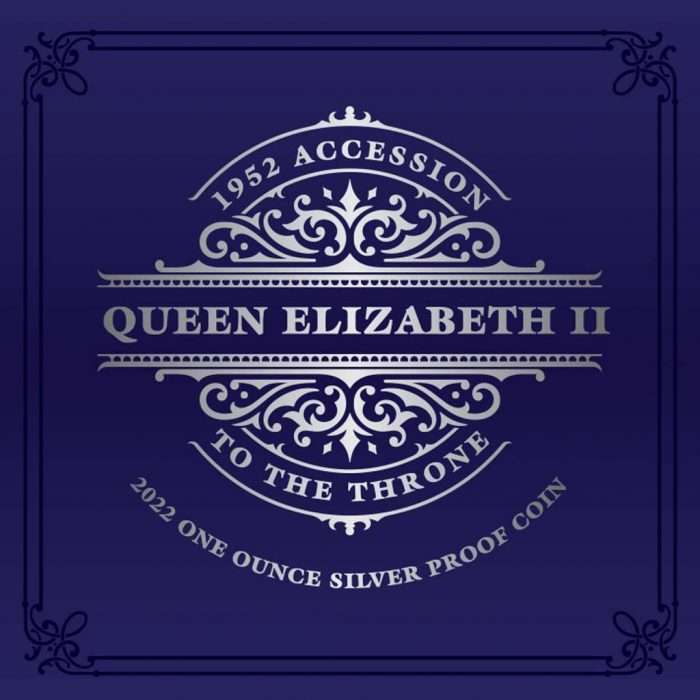 Moneda de Plata de 5$ Tokelau 2022 – Acceso al Trono de Su Majestad la Reina Isabel II en 1952 - Imagen 4