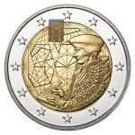 2 euro Lussemburgo 2022 - 35° anniversario del programma Erasmus BU - immagine 2