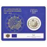2 euro Lussemburgo 2022 - 35° anniversario del programma Erasmus BU