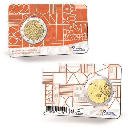 2 euro Netherlands 2022 - 35th anniversary of the Erasmus program