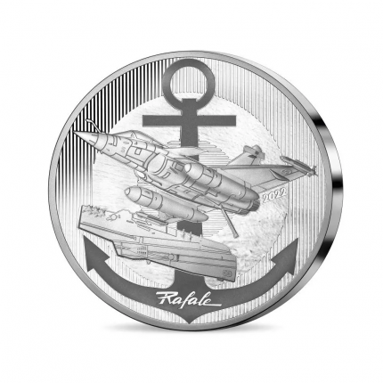 10 euro silver coin France 2022 - Dassault "Rafale" PROOF