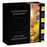 2$ Tuvalu Colored Gilded Silver Coin 2022 – Tutankhamen PROOF - Image 4