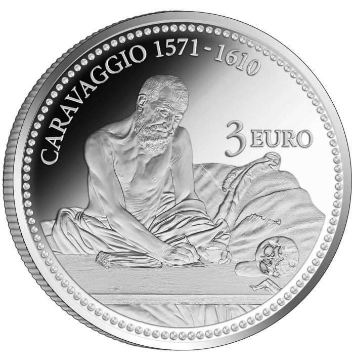 3 euros Malta 2022 - San Jerónimo escribiendo - Imagen 1