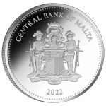 Silver Coin €10 Malta 2022 - The Beheading of St John the Baptist - Image 2