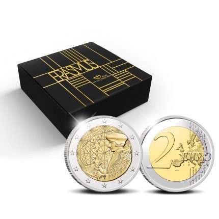 2 евро Нидерланды 2022 — 35-летие программы Erasmus PROOF