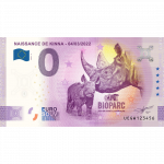 0 euroa Ranska 2022 - Mustan sarvikuonon syntymä