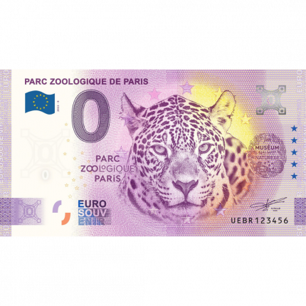 0 euro France 2022 - Paris Zoo