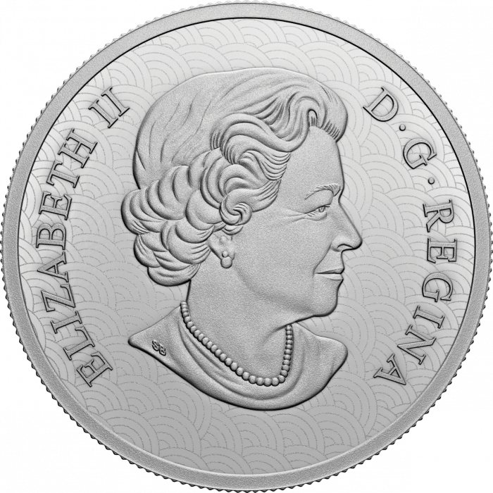 Moneda Plata $15 Canadá 2023 - Año del Conejo 2023 - Imagen 3