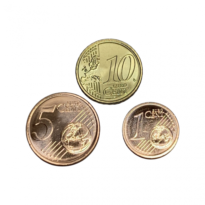 Est reg 2022 inversa Estonia euro serie 2022 - 1 céntimo, 5 céntimos y 10 céntimos UNC - Imagen 2