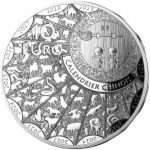 Серебряная монета 10 евро Франция 2023 - Год Кролика — изображение 2
