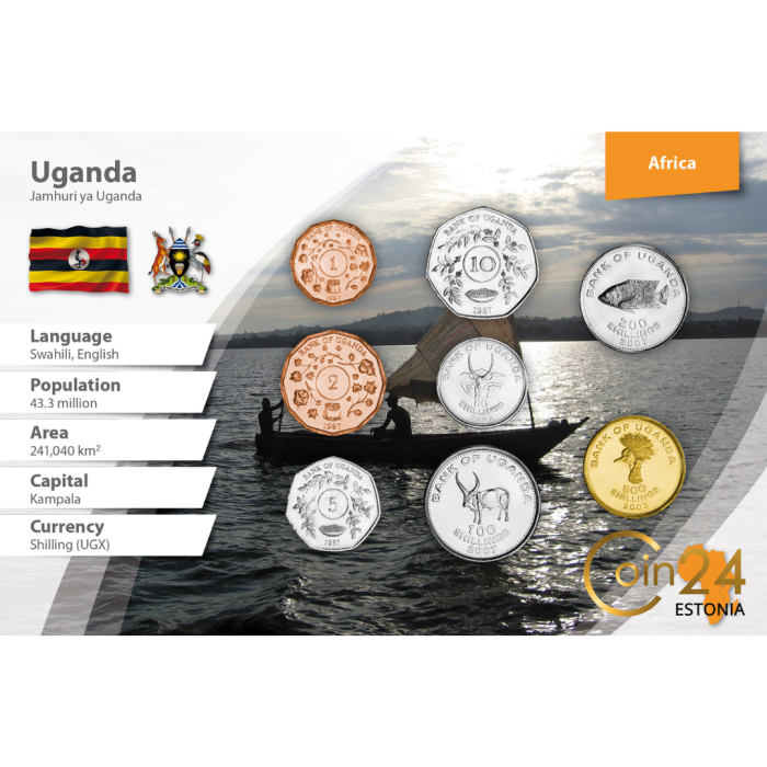 uganda Müntide komplekt - Uganda - Image 1