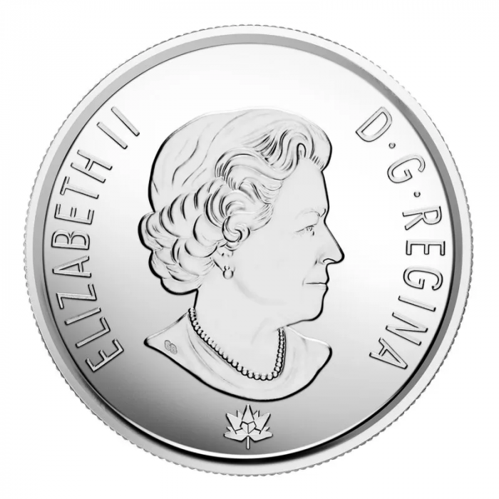 Värviline münt 25 senti Kanada 2017 – Lootus rohelisele tulevikule - Image 2