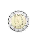 2 euros Mónaco 2021 moneda normal