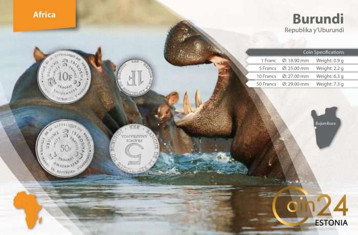 Kolikkosarja - Burundi - Image 2