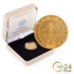 Moneda 25 euro oro Estonia 2022 - Livonia
