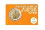 2 euros Francia 2022 - Juegos Olímpicos París 2024 "Lanzador de disco" (5 colores) - Imagen 4