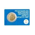 2 euros Francia 2022 - Juegos Olímpicos París 2024 "Lanzador de disco" (5 colores) - Imagen 5