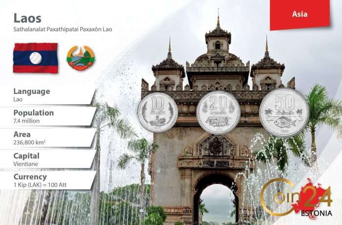 Coin set - Laos - Image 1