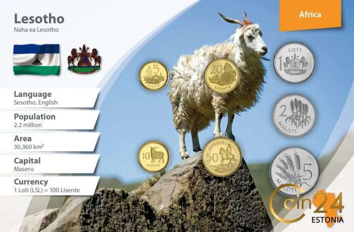 Juego de monedas - Lesoto - Imagen 1
